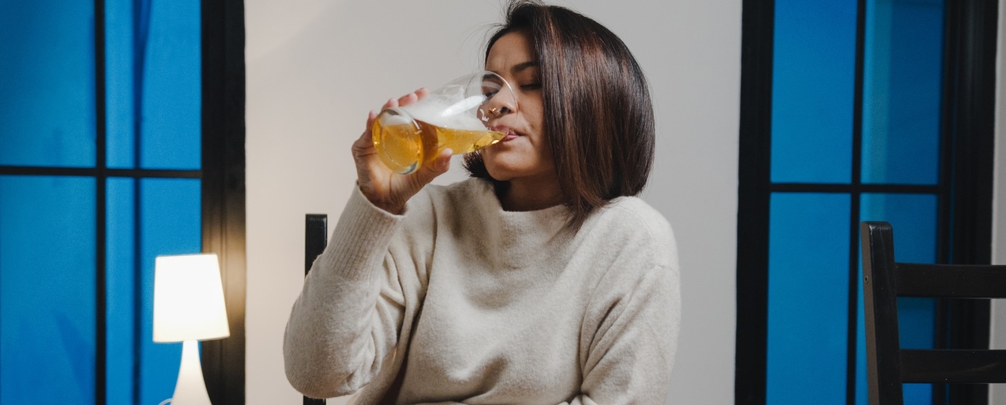 can i drink alcohol after teeth whitening